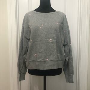 Honeydew Intimates Womens Over‎ The Moon Sweater Sz Small Heather Gray Pullover